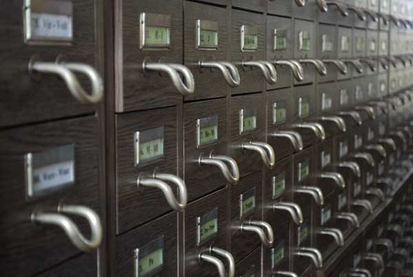 Library Card Catalog